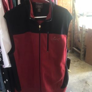 Fleece fishing vest. NWT